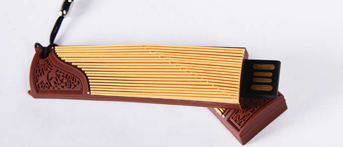   Zither Style Usb Flash Drive 